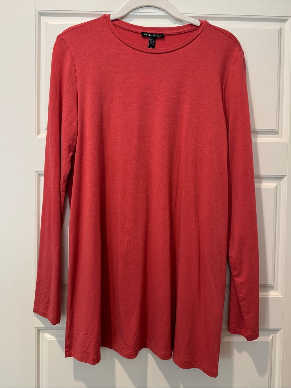NWT Eileen Fisher S Terra Cotta Stretchy Shirt